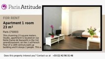 Studio Apartment for rent - Arts et Métier, Paris - Ref. 8464