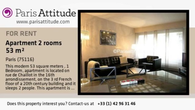 1 Bedroom Apartment for rent - Alma Marceau, Paris - Ref. 7016