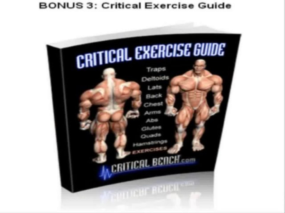 Critical Bench Bodybuilding | Critical Bench Book Free