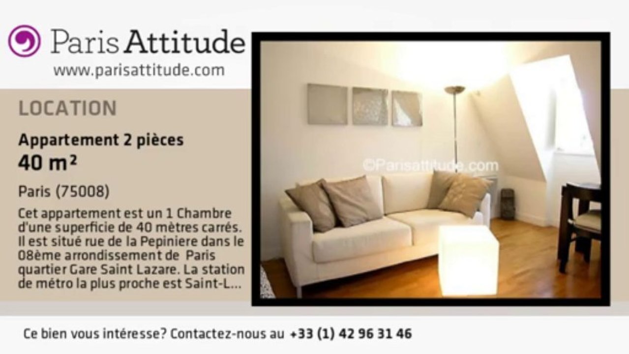 Appartement 1 Chambre à louer - St-Lazare, Paris - Ref. 3167
