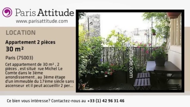 Appartement 1 Chambre à louer - Arts et Métier, Paris - Ref. 7349