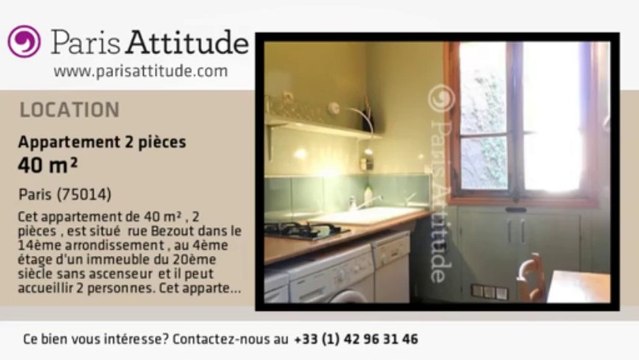 Appartement 1 Chambre à louer - Alésia, Paris - Ref. 7848