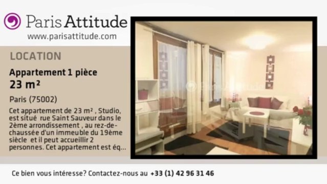 Appartement Studio à louer - Montorgueil, Paris - Ref. 7953