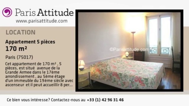 Appartement 4 Chambres à louer - Porte Maillot/Palais des Congrès, Paris - Ref. 5332