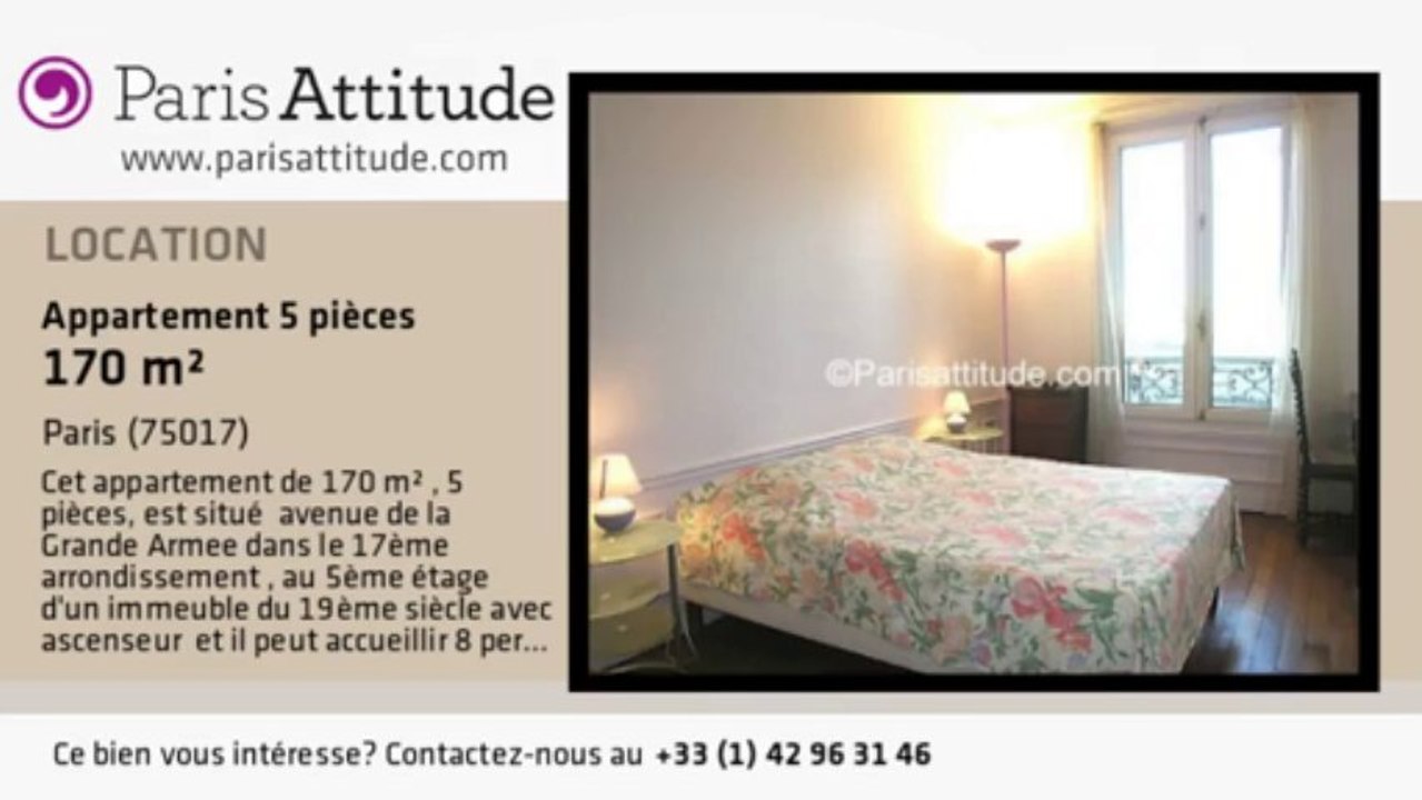 Appartement 4 Chambres à louer - Porte Maillot/Palais des Congrès, Paris - Ref. 5332