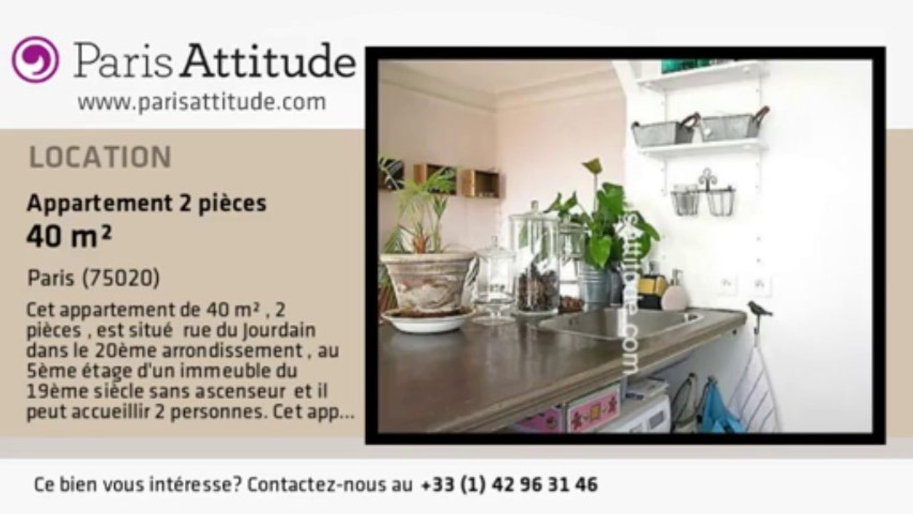 Appartement 1 Chambre à louer - Place des Fêtes, Paris - Ref. 7196