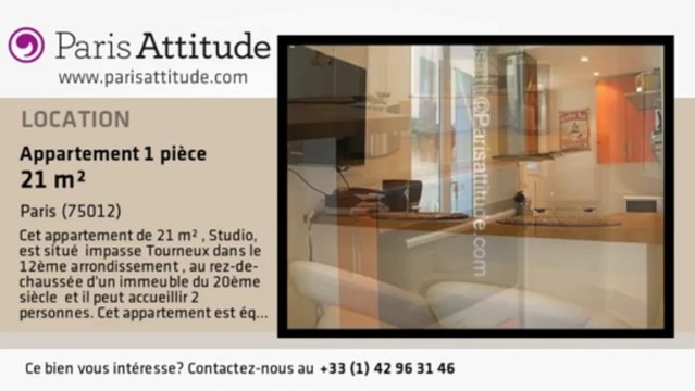 Appartement Studio à louer - Daumesnil, Paris - Ref. 7338