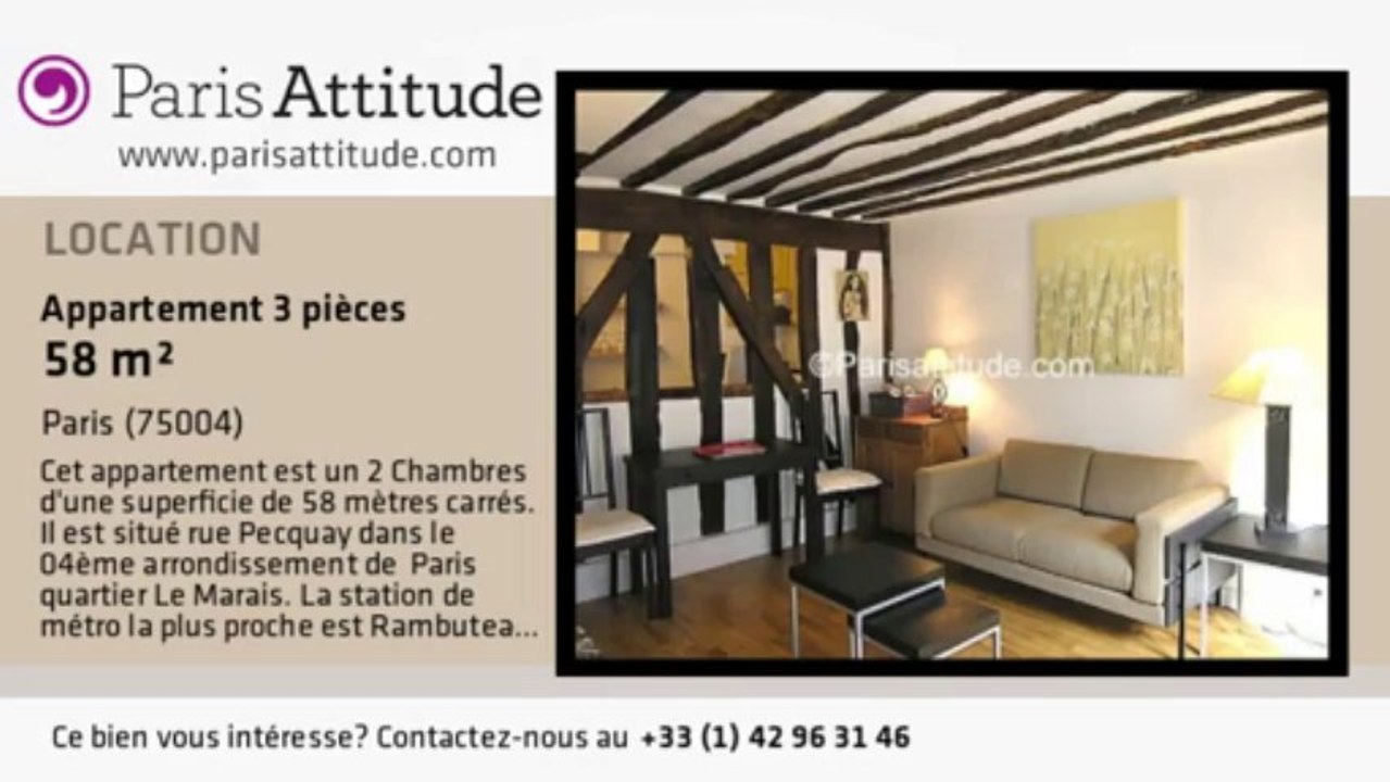 Appartement 2 Chambres à louer - Centre George Pompidou, Paris - Ref. 2696