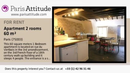 1 Bedroom Apartment for rent - Arts et Métier, Paris - Ref. 4167