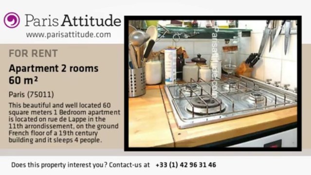 1 Bedroom Apartment for rent - Ledru-Rollin, Paris - Ref. 3111