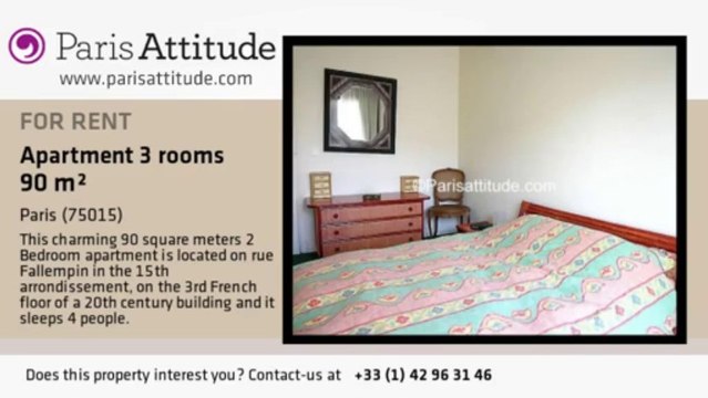 2 Bedroom Apartment for rent - Bir Hakeim, Paris - Ref. 2540