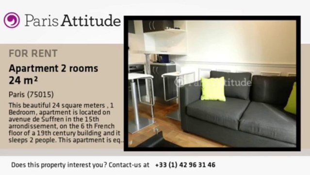 1 Bedroom Apartment for rent - Ecole Militaire/Unesco, Paris - Ref. 8651