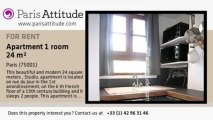 Studio Apartment for rent - Châtelet, Paris - Ref. 6729