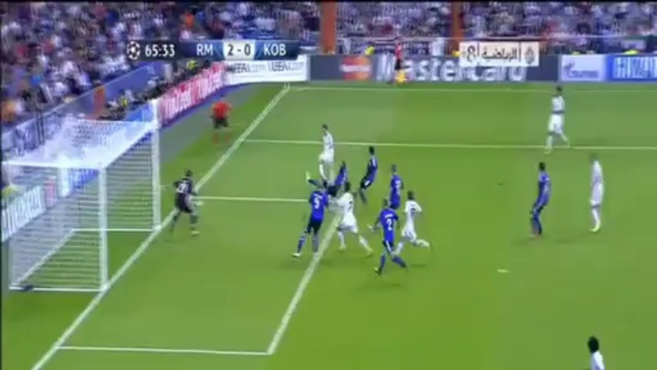 Di Maria Amazing Backheel Assist Goal VS copenhagen 2013
