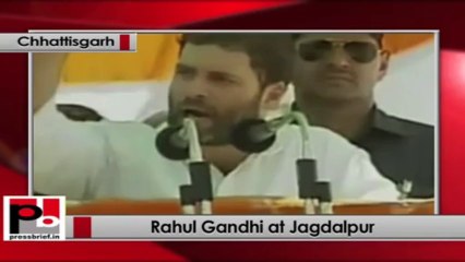 Rahul Gandhi in Chhattisgarh remembers former PCC chief Nandkumar Patel