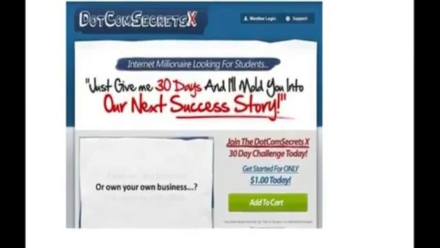 Dot Com Secrets x Review Internet Marketing Coaching Program