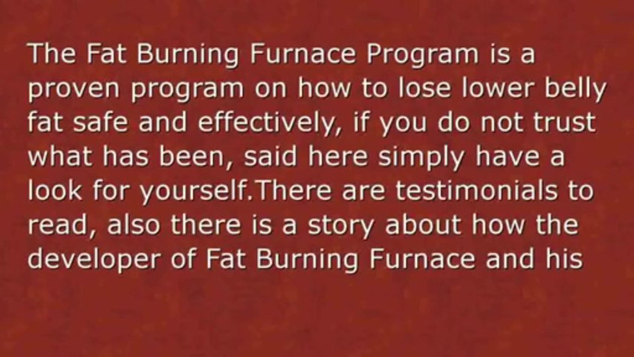 Burn The FAT