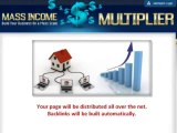 Mass Income Multiplier Overview | Mass Income Multiplier Software Members Area