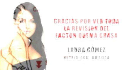 Comprar o no Comprar el Factor Quema Grasa