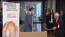 Mariano Rajoy hablando en japonés
