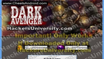 Dark Avengers unlimited gold hackAndroid] [NO ROOT]
