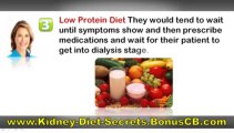 Kidney Disease Diet Renal Failure Diet - Kidney Diet Secrets - Dialysis Renal Cookbook Recipes