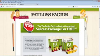Fat Loss Factor Trial - Watch This First