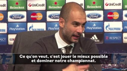 Guardiola : "J'ai de la chance d'être ici"