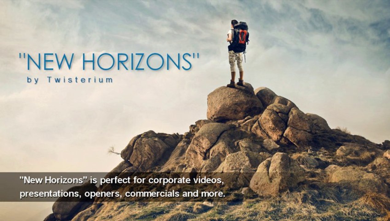 Royalty-Free Music - "New Horizons" (Optimistic Corporate Track) by Twisterium