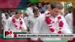 Rahul Gandhi, Priyanka Gandhi visit Amethi; hold discussions with Congress workers