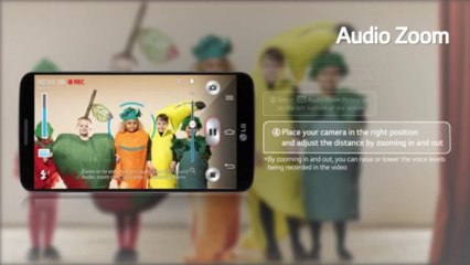 LG G2 - How to 'Audio Zoom'
