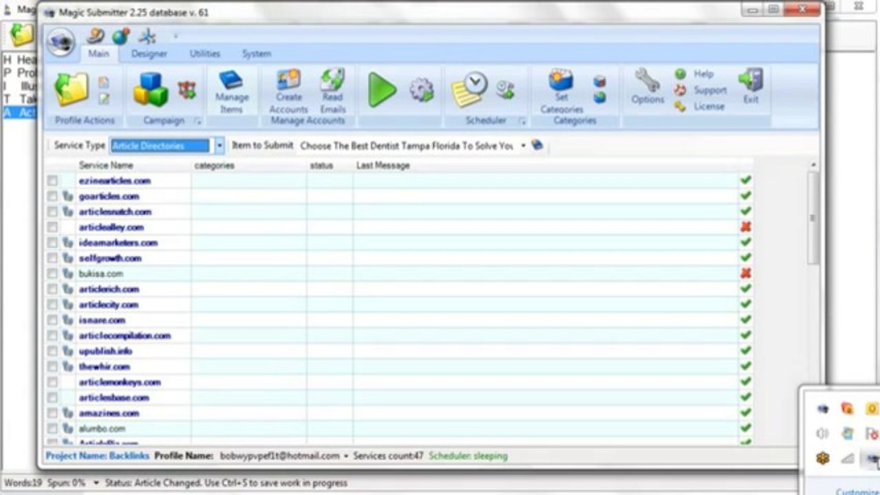 Magic Submitter spin training