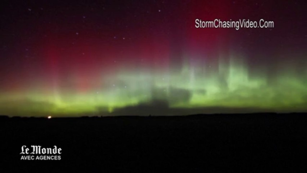 Une aurore boréale exceptionnelle observée dans le Minnesota