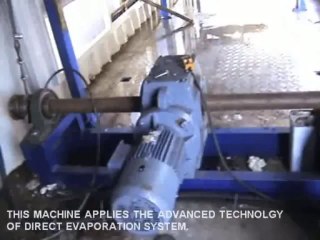 Esta máquina de gelo em barra se aplica a tecnologia avançada de evaporação directa