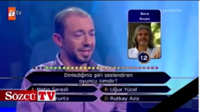 Kenan Işık'tan yarışmacıya Tuncel Kurtiz sitemi