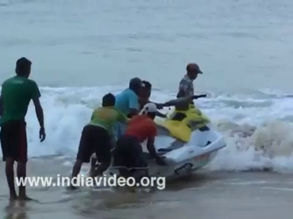 Water scooter - Goa Beach