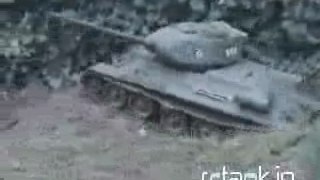 T-34 TANK: 1:6 scale RC tank