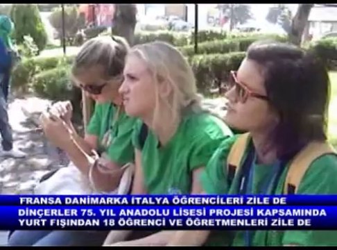 TURİST ÖĞRENCİLER ZİLE DE