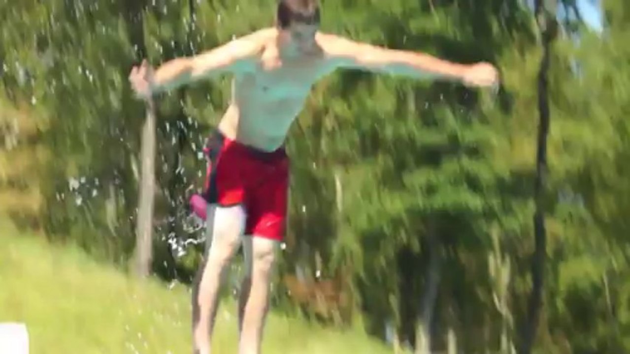 Epic Slip N Slide Pool Party!!