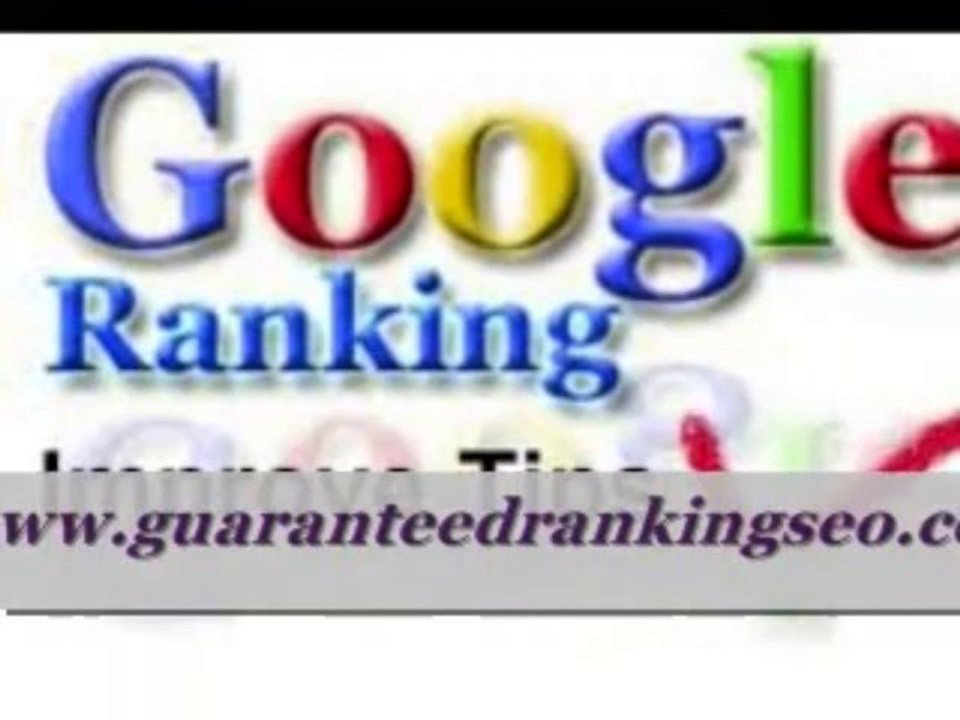 Google 1st Page Ranking