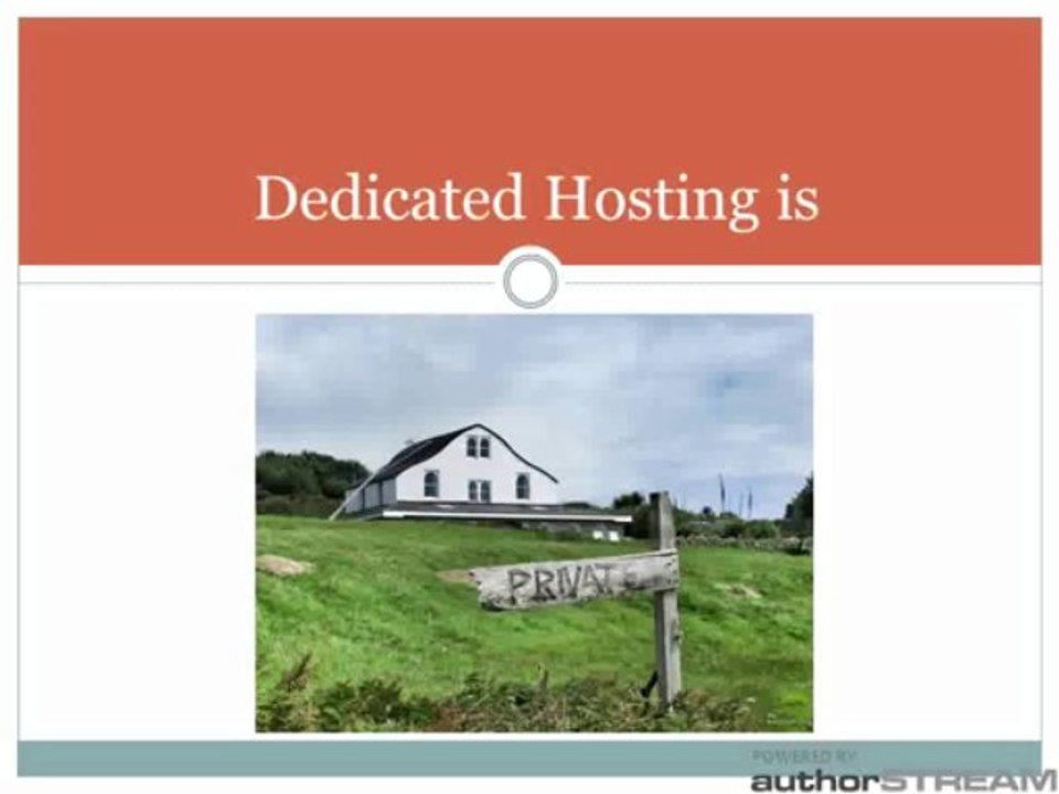 The difference between shared and dedicated web hosting