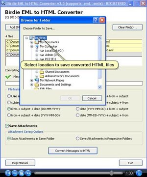 EML to HTML Converter – Instantly Convert EML files to HTML