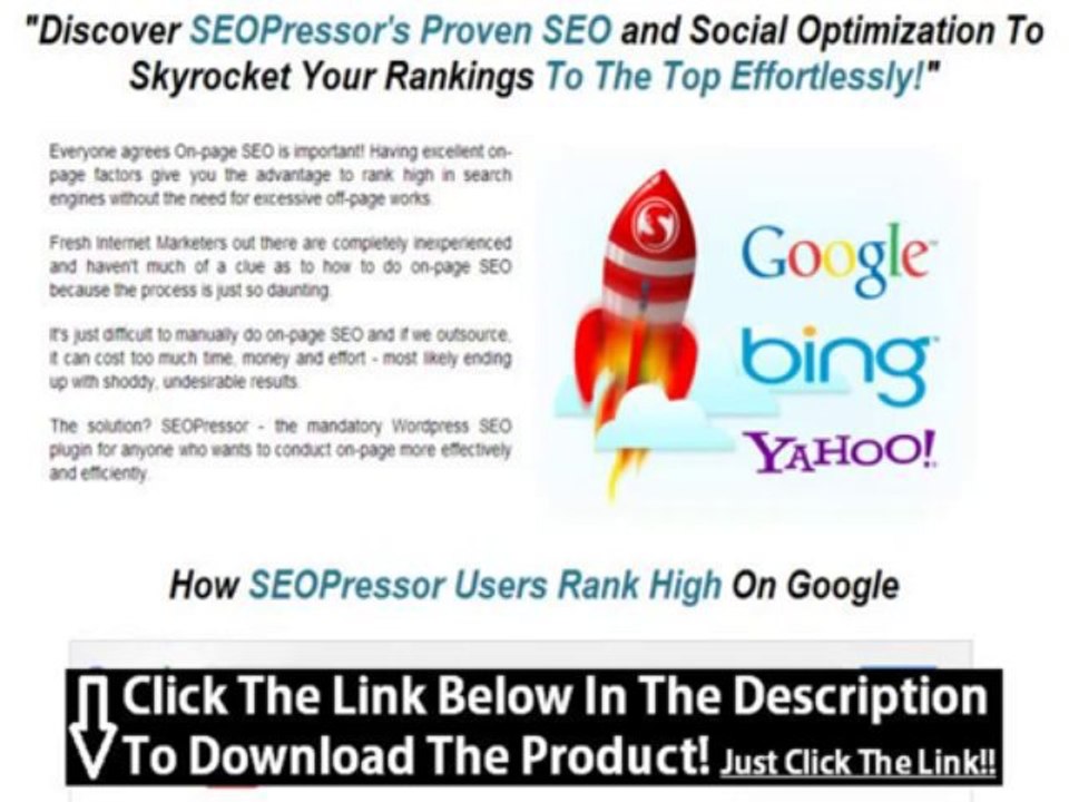 Seopressor V5 Download + Seopressor 5 Free Download