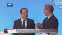 Evénement - Discours de François Hollande au Conseil Constitutionnel à l'occasion des 55 ans de la Constitution