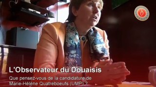 Françoise Prouvost annonce sa candidature à la Mairie de Douai