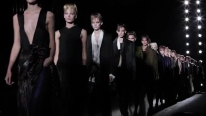 Le défilé Haider Ackermann printemps-été 2014