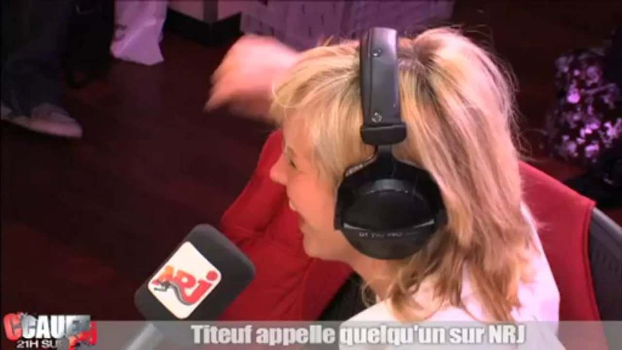 Titeuf appelle quelqu'un au hasard sur NRJ - C'Cauet sur NRJ