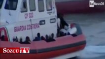 İtalya'da mültecileri taşıyan tekne battı: 82 ölü