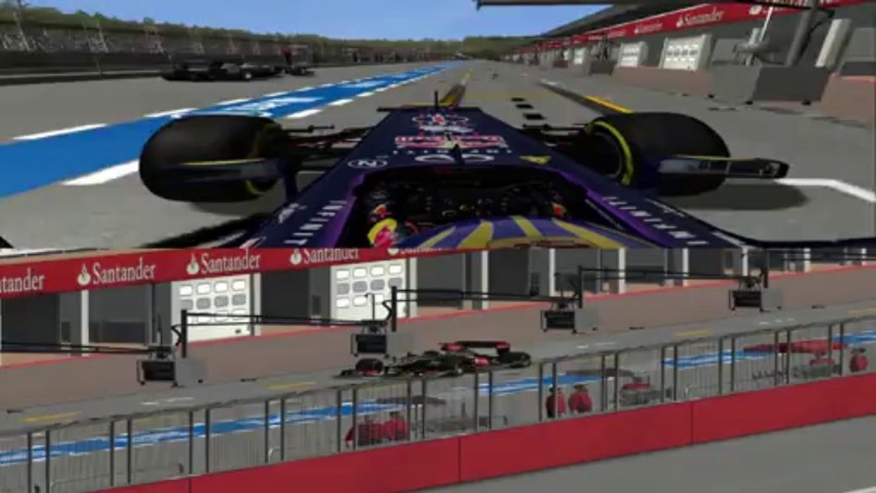 Raceedit Formel 1 2013 2. Rennen Deutschland