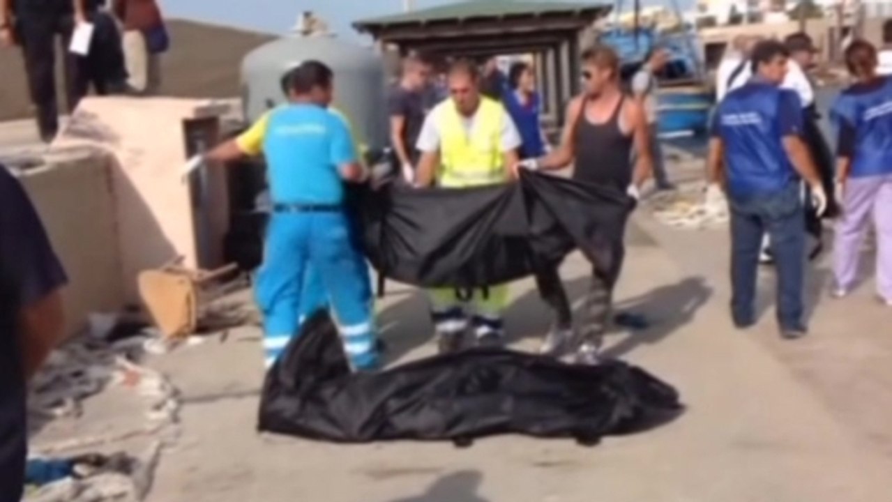 Boat capsizes near Italy, leaving scores of migrants dead or missing